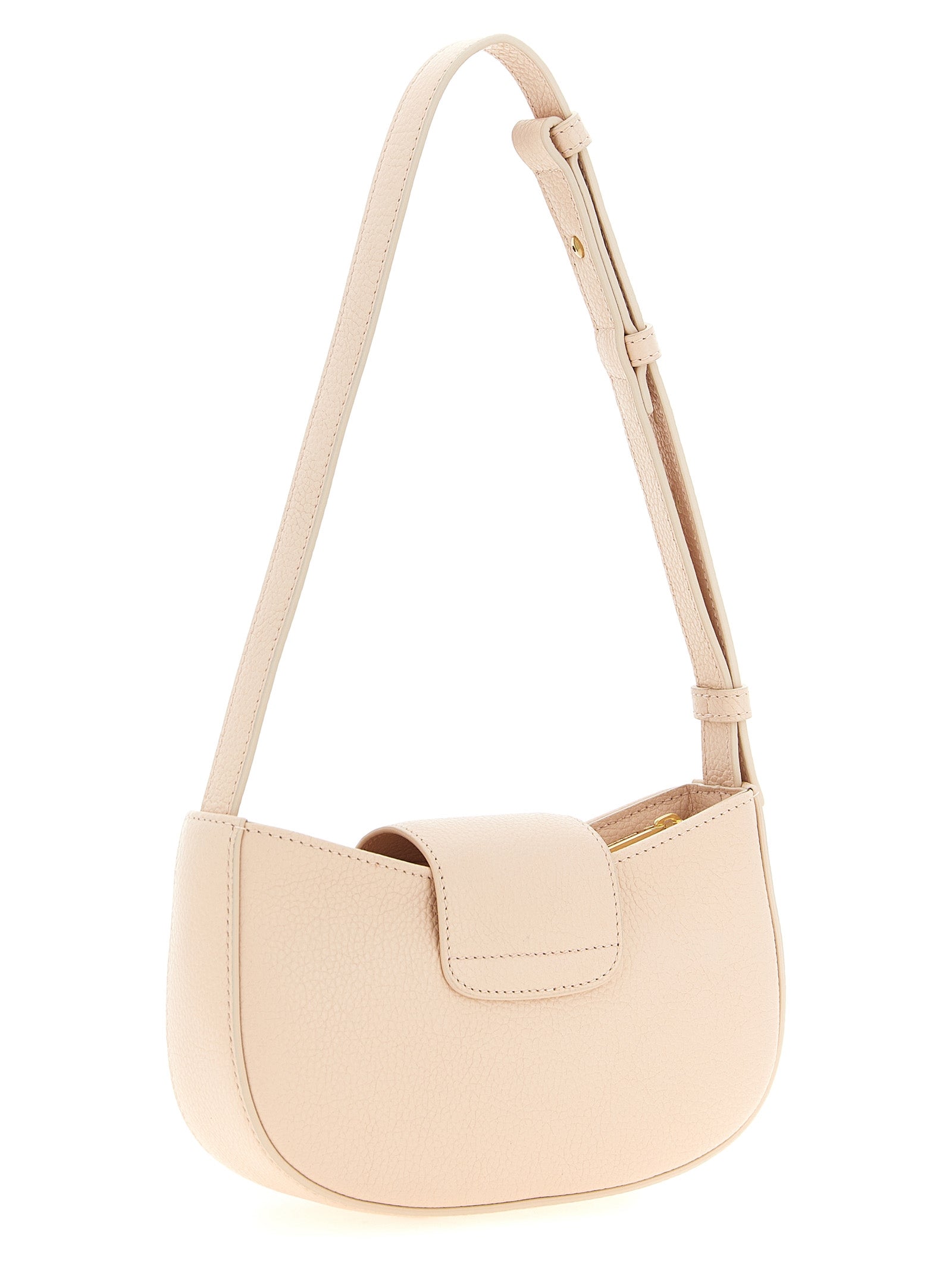 Ferragamo Pink Calfskin Shoulder Bags