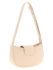 Ferragamo Pink Calfskin Shoulder Bags
