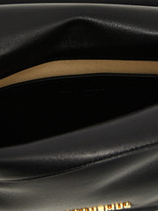 Jacquemus Black Lamb Leather Clutch