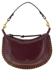 Isabel Marant Bordeaux Calfskin Shoulder Bag