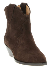 Isabel Marant Brown Calfskin Ankle Boots