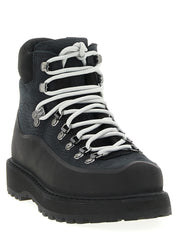Diemme Black Cow Leather Ankle Boots