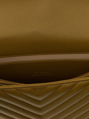 PINKO Green Sheepskin leather Crossbody Bag