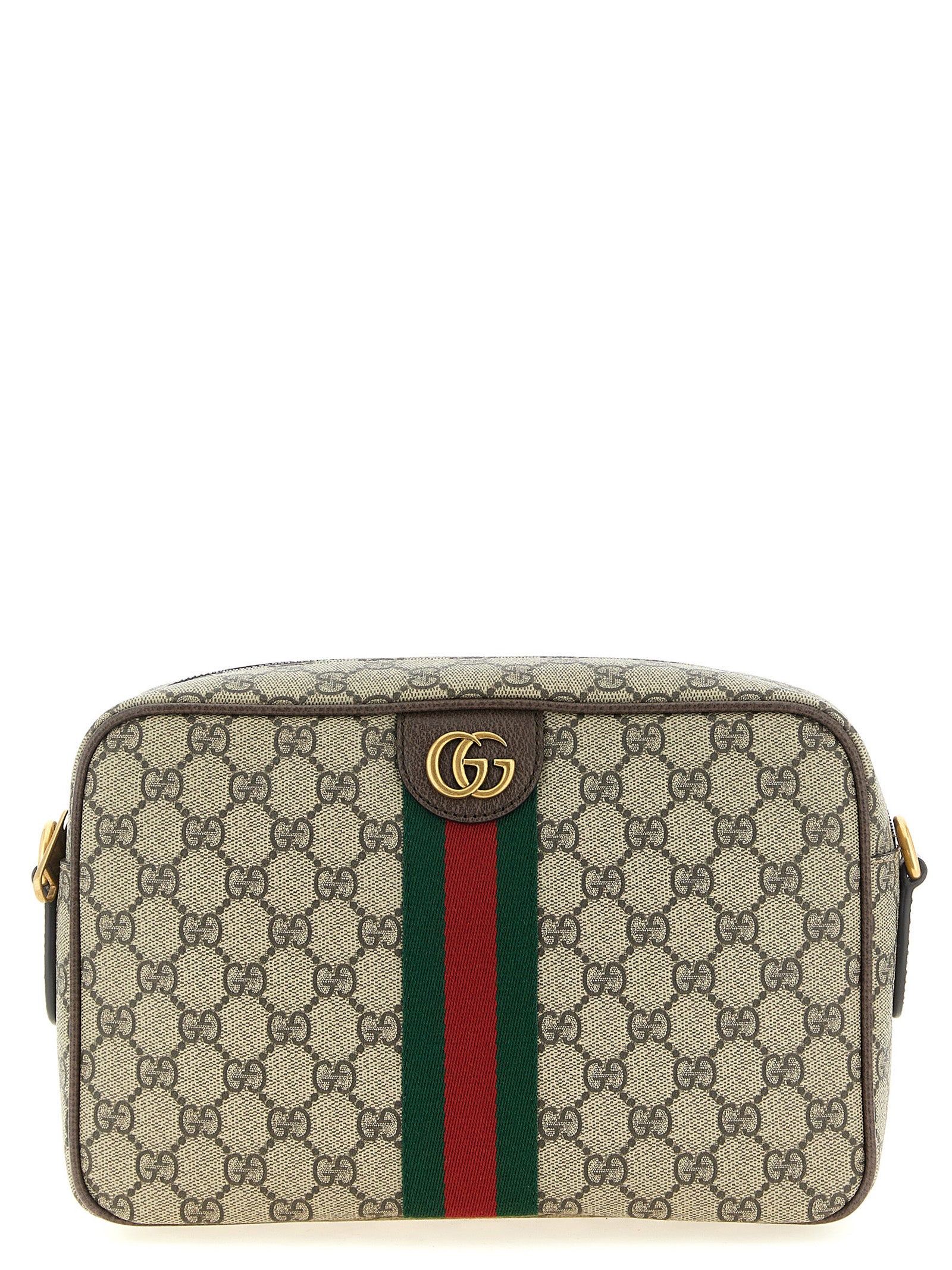 Gucci Beige Polyurethane Crossbody Bag