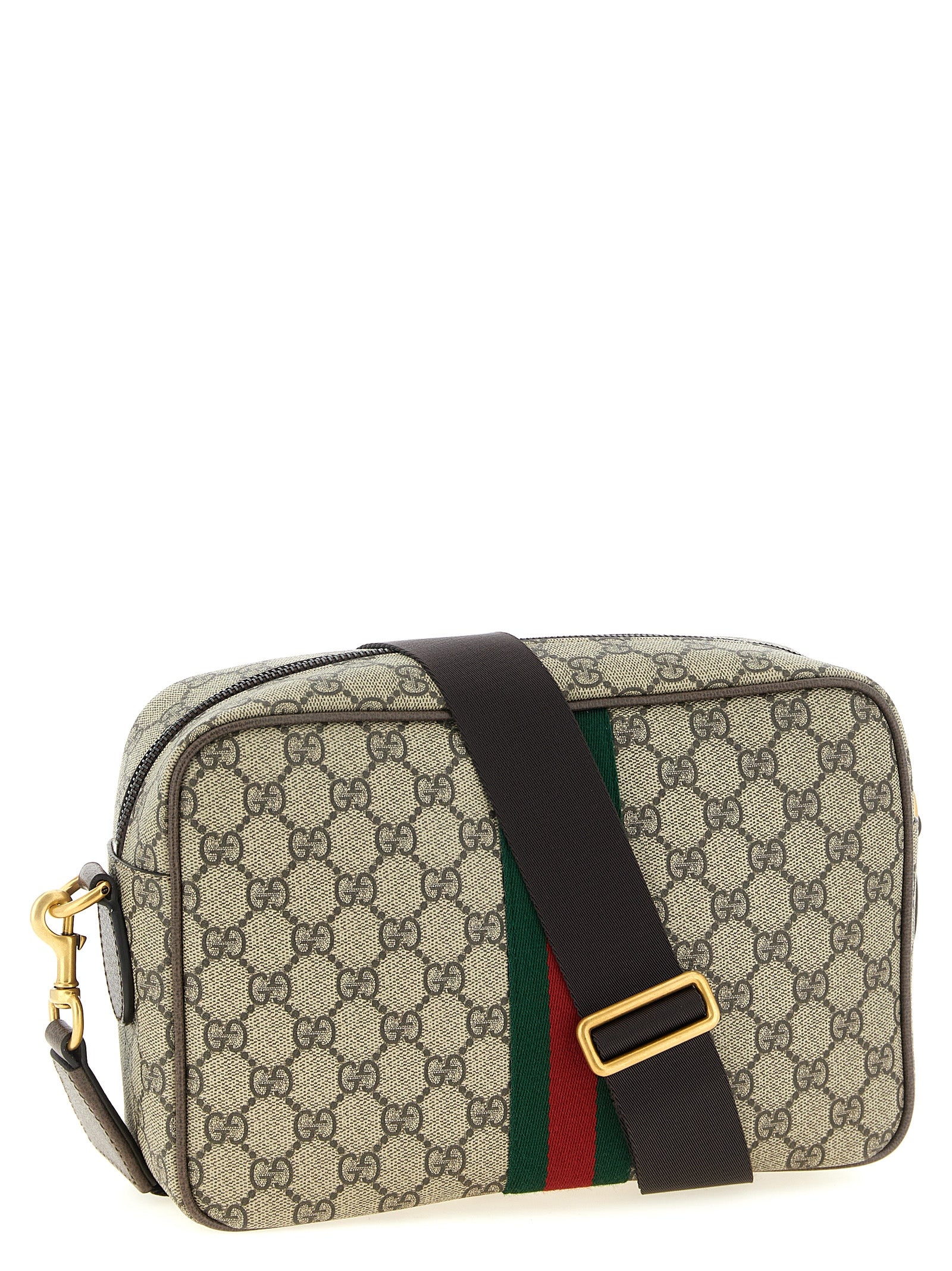 Gucci Beige Polyurethane Crossbody Bag