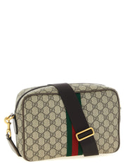 Gucci Beige Polyurethane Crossbody Bag