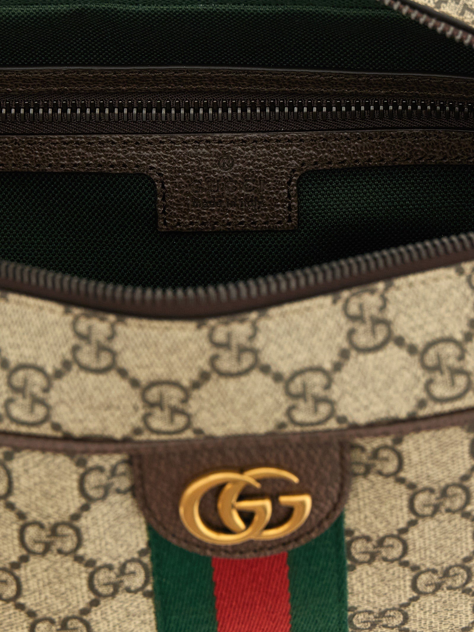 Gucci Beige Polyurethane Crossbody Bag