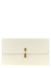 Furla White Calfskin Clutches