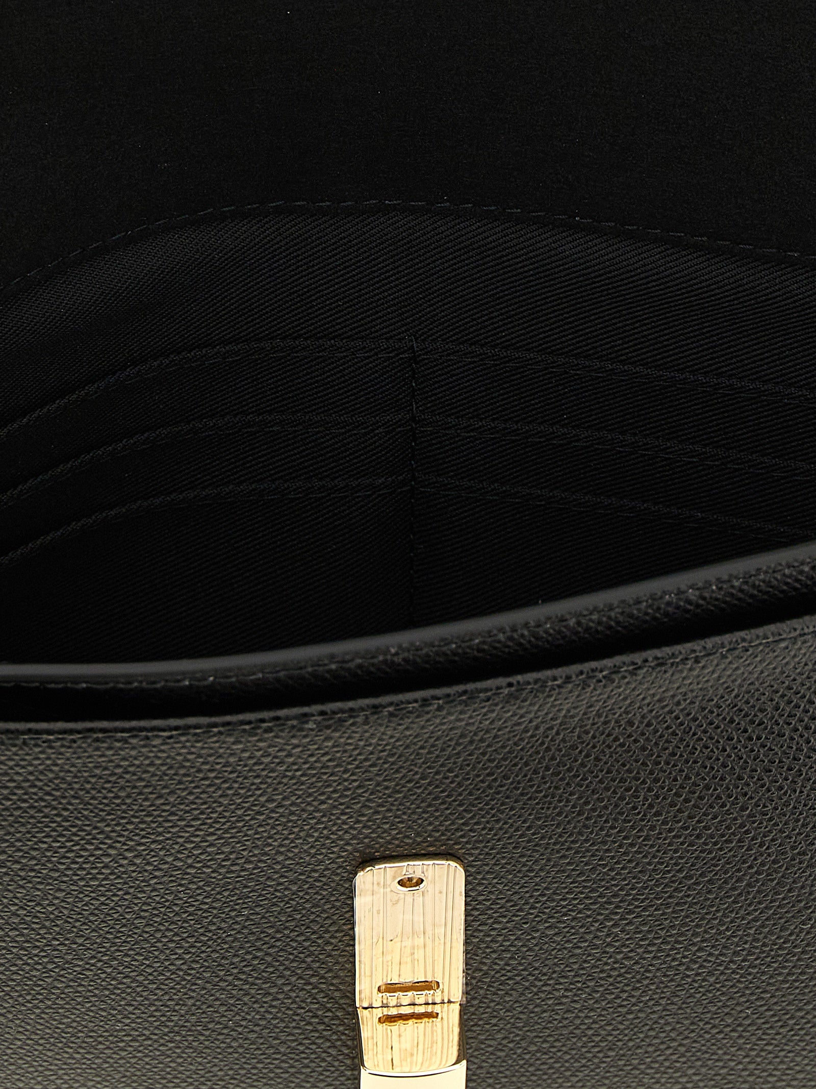 Furla Black Calfskin Clutches