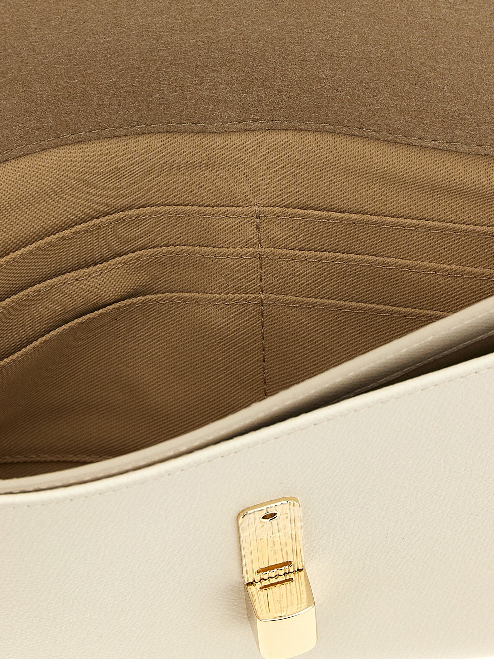 Furla White Calfskin Clutches