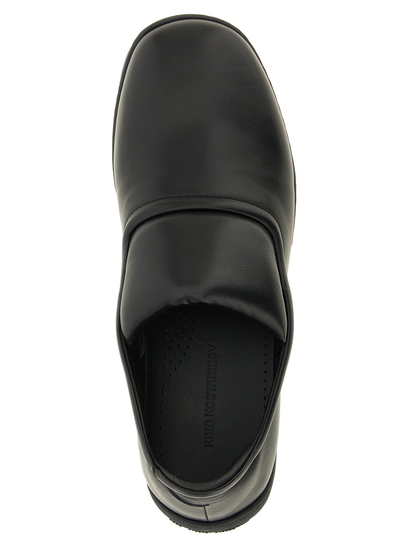 Kiko Kostadinov Black Calfskin Loafers