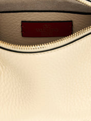 Valentino Garavani White Calfskin Shoulder Bag