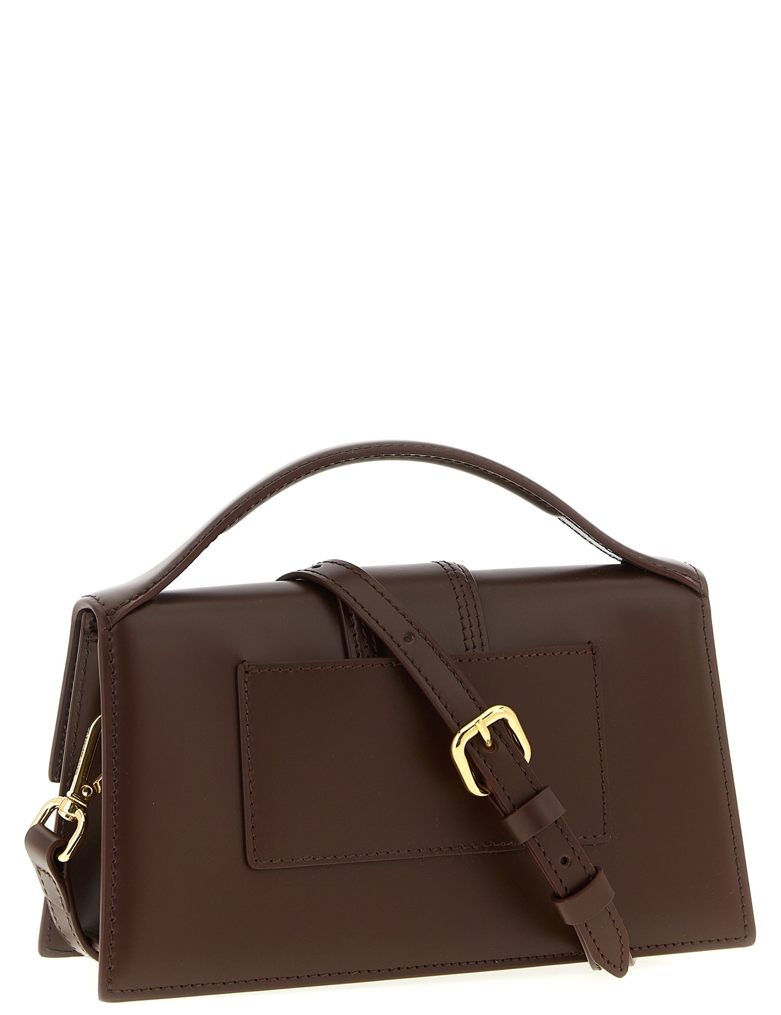 Jacquemus Brown Calfskin Handbag