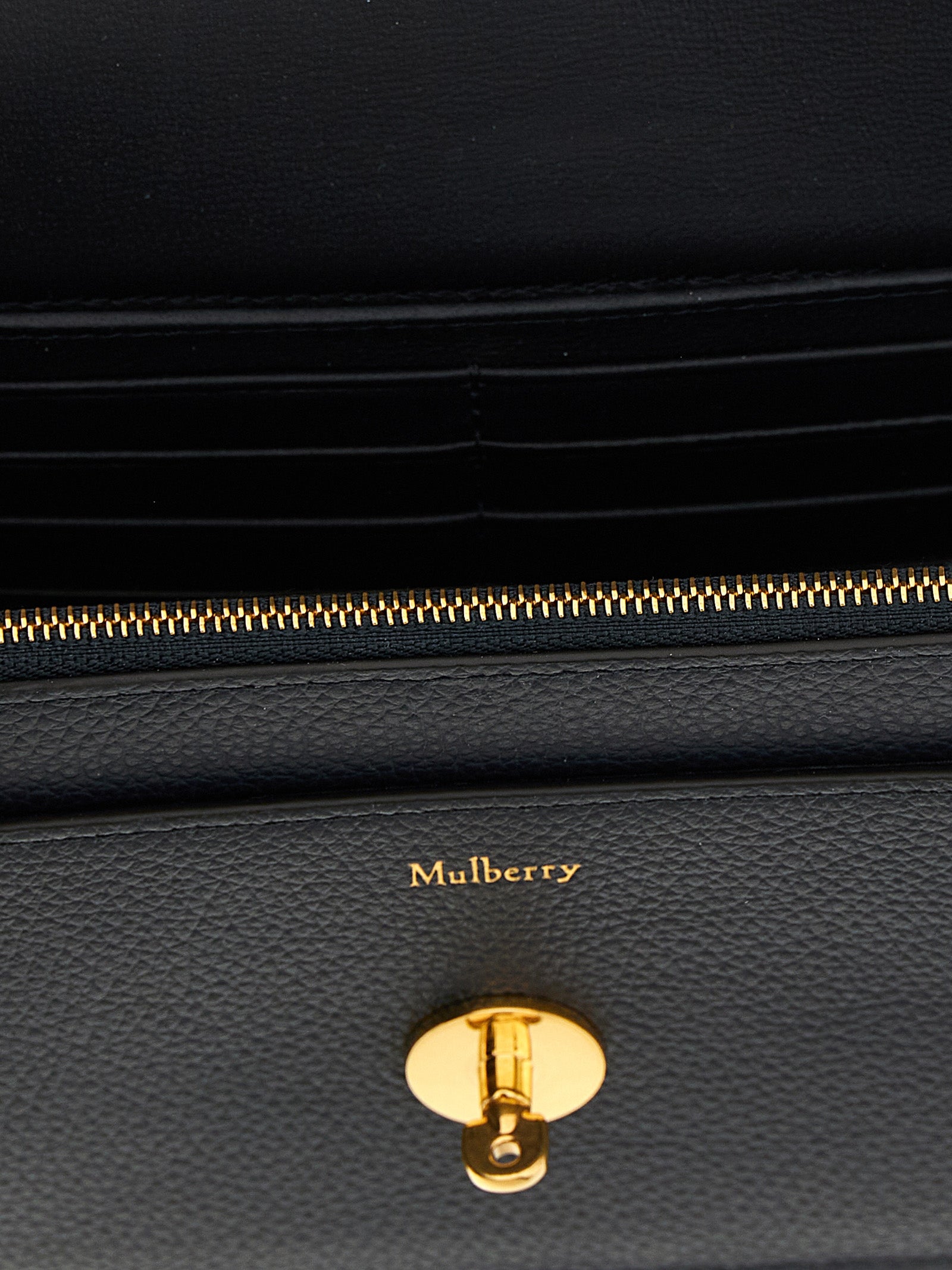 Mulberry Blue Calfskin Leather Crossbody Bag