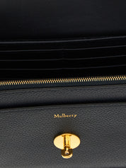 Mulberry Blue Calfskin Leather Crossbody Bag