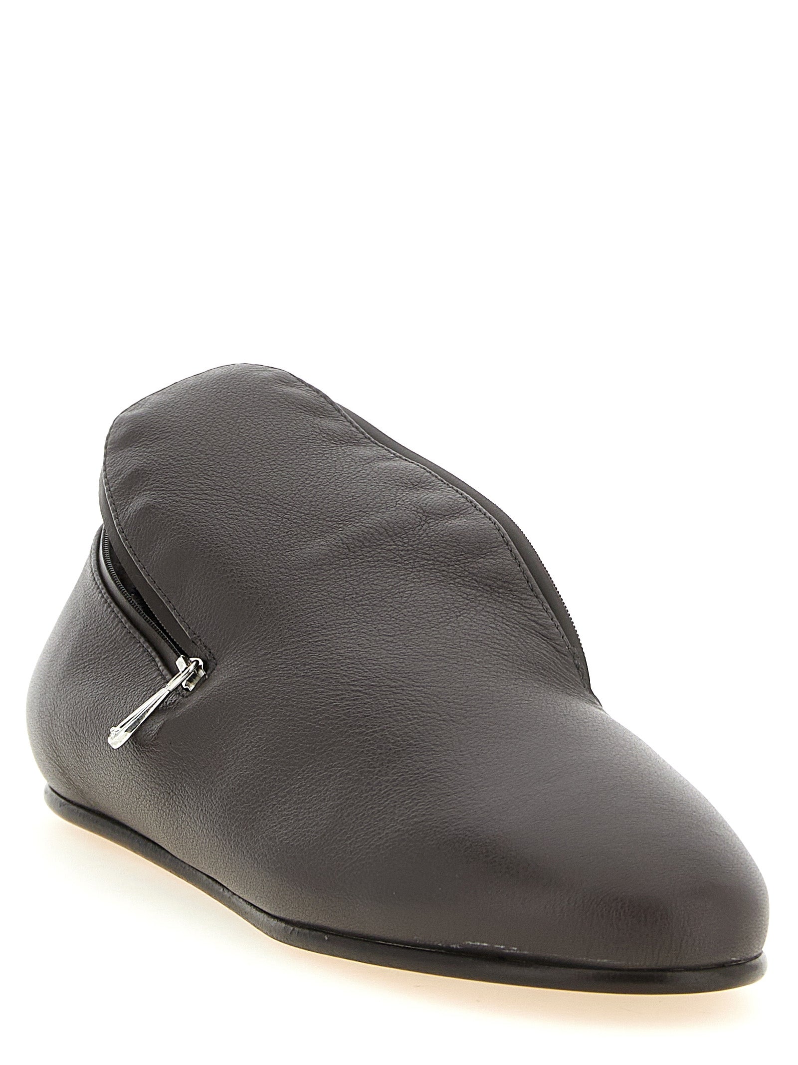 Kiko Kostadinov Black Nappa Leather Loafers