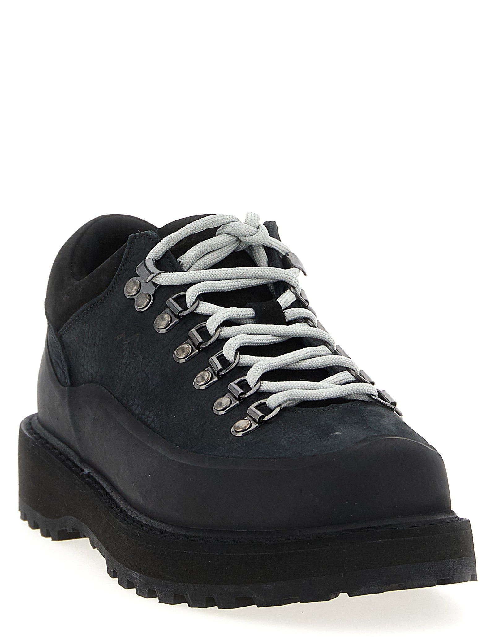 Diemme Black Cowhide Ankle Boots