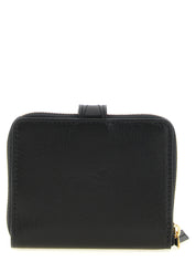 Chloé Black Buffalo Leather Bi-fold Wallet