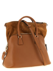 Maison Margiela Brown Calfskin Shoulder Bag