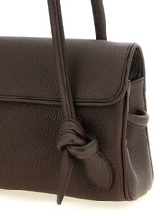 Jacquemus Brown Calfskin Leather Shoulder Bag