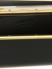 Jacquemus Black Lamb Leather Clutch Bag