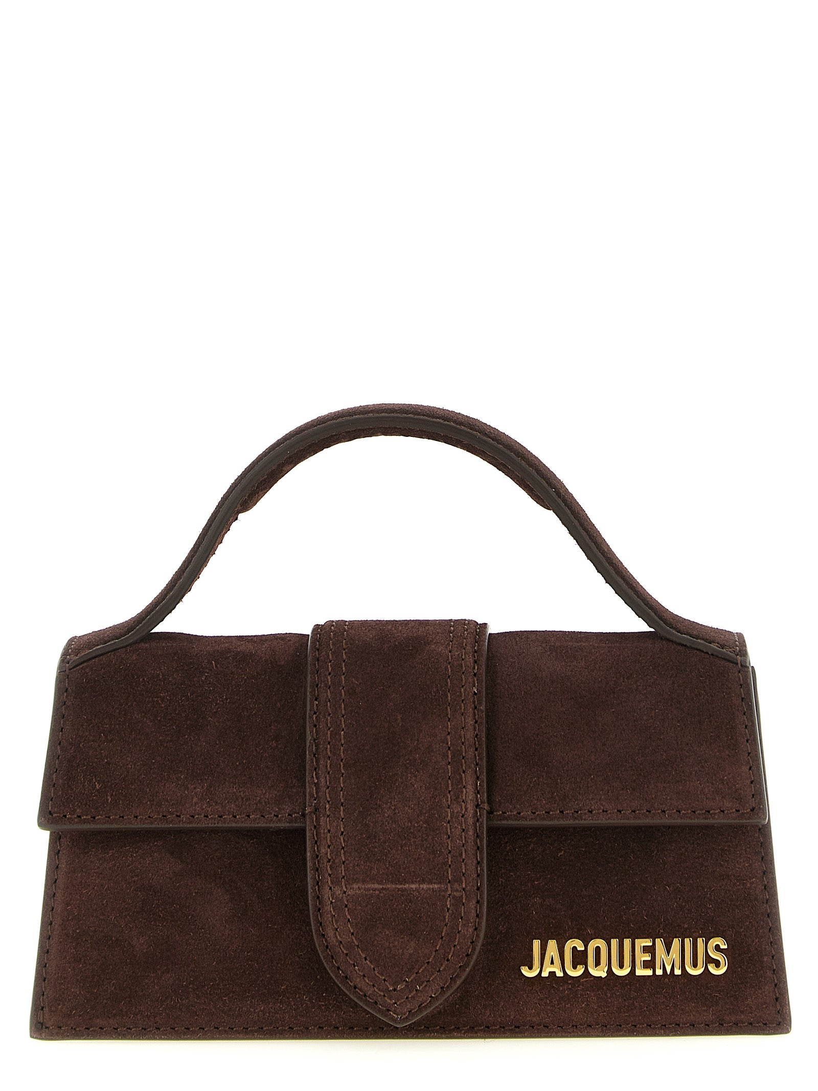 Jacquemus Brown Calfskin Leather Handbags