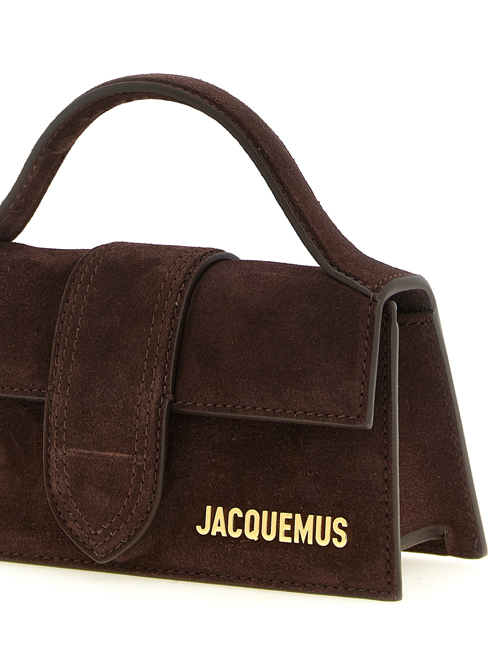 Jacquemus Brown Calfskin Leather Handbags