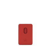 Valentino Garavani Red Calf Leather Card Holder