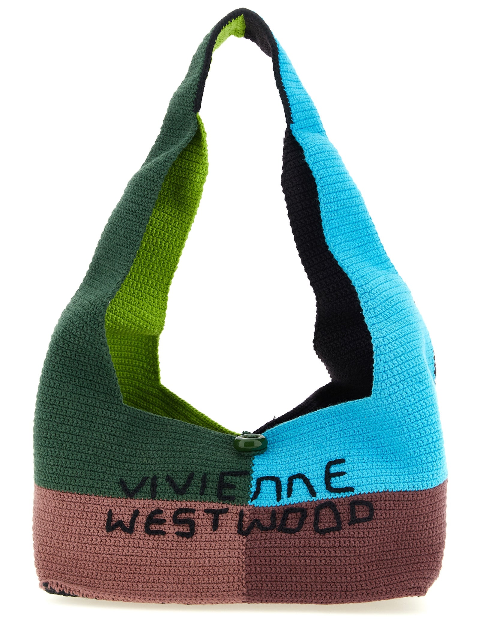 Vivienne Westwood Multicolor Cotton Shoulder Bag