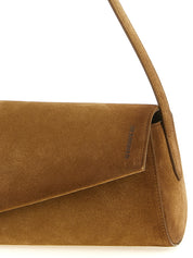 Jil Sander Brown Calfskin Shoulder Bags
