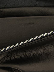 Rick Owens Black Calfskin Crossbody Bag