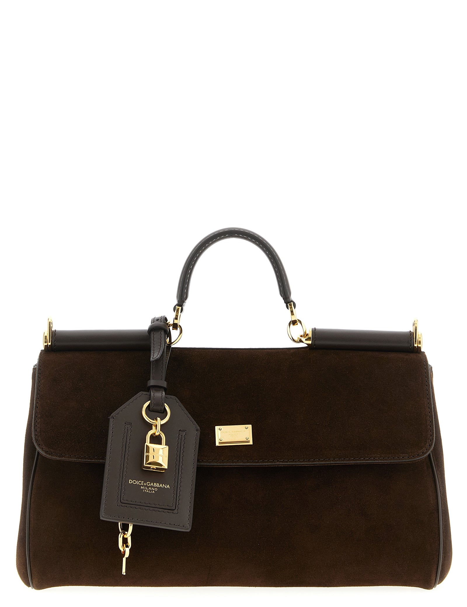 Dolce & Gabbana Brown Calfskin Handbag