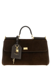 Dolce & Gabbana Brown Calfskin Handbag