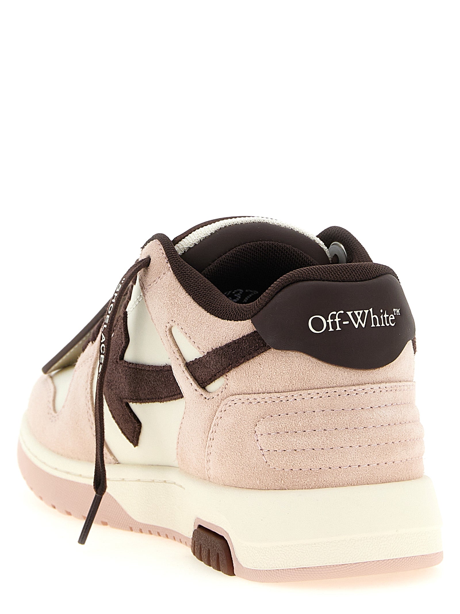 Off-White Multicolor Leather Low Top Sneakers