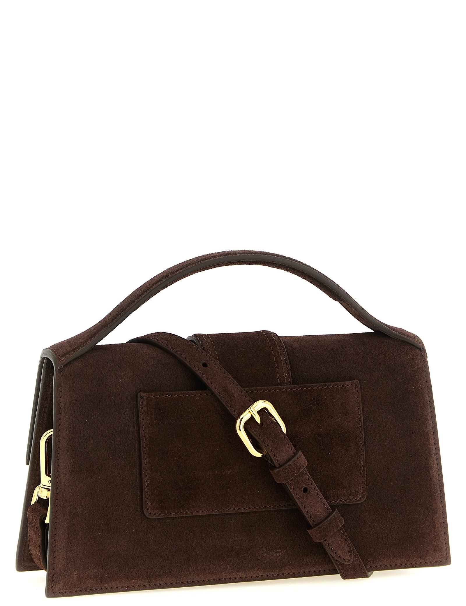 Jacquemus Brown Calfskin Handbag