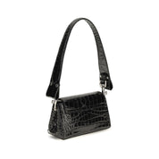 Vivienne Westwood Black Calf Leather Shoulder Bag