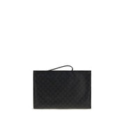 Gucci Black Cotton Shoulder Bag