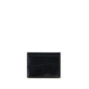 Vivienne Westwood Black Calf Leather Card Holder