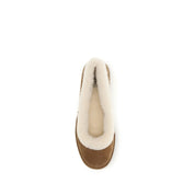 UGG Beige Suede Ballet Flats