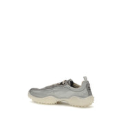 Miu Miu Gray Recycled Polyamide Chunky Sneakers