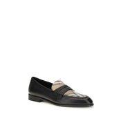 Burberry Black Lambskin Ballet Flats