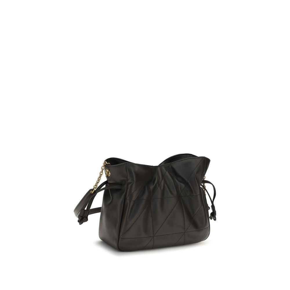 Saint Laurent Black Lambskin Clutch Bag