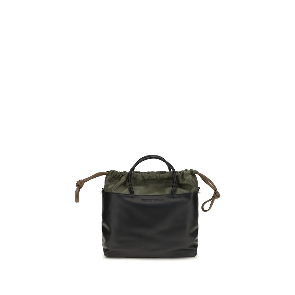 Pierre Hardy Black Lambskin Shoulder Bag