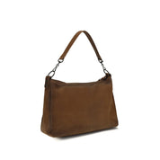 Balenciaga Brown Lambskin Shoulder Bag