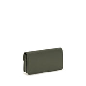 Valentino Garavani Bicolor Calf Leather Chain Wallet