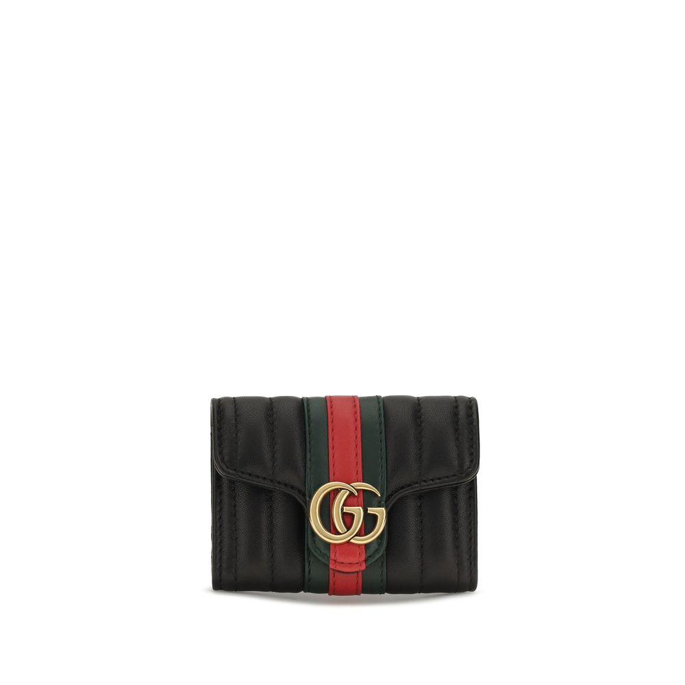 Gucci Black Calf Leather Wallet