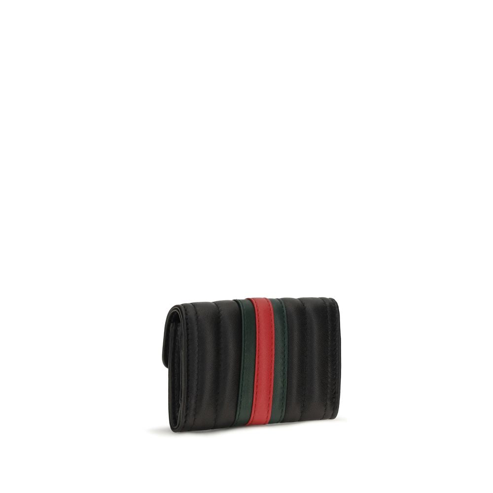 Gucci Black Calf Leather Wallet