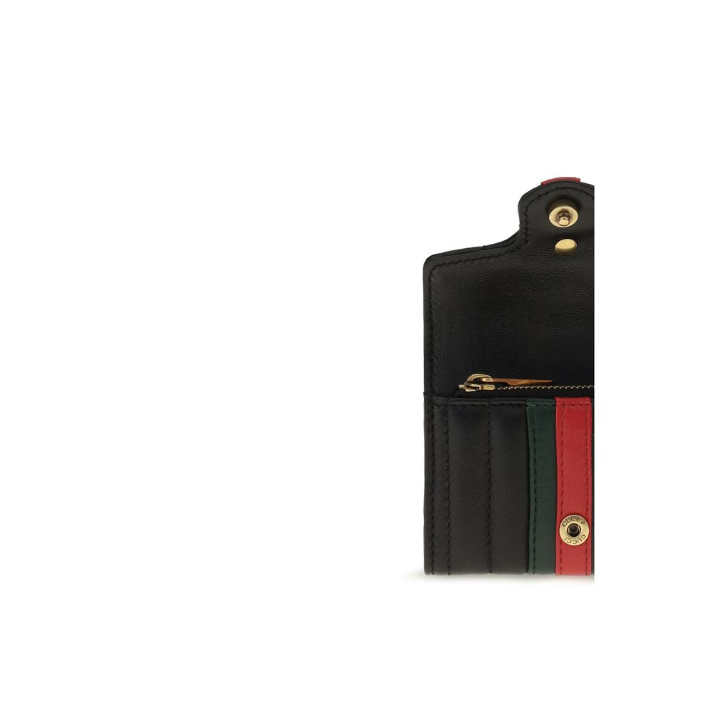 Gucci Black Calf Leather Wallet