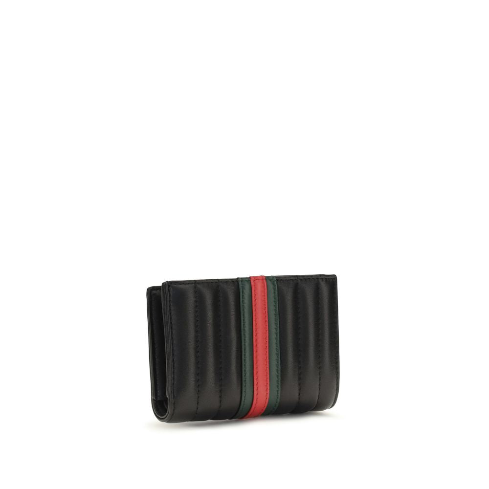 Gucci Black Calf Leather Wallet