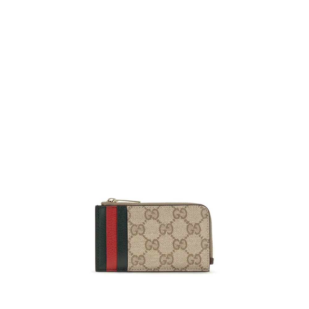 Gucci Multicolor Cotton Cardholder